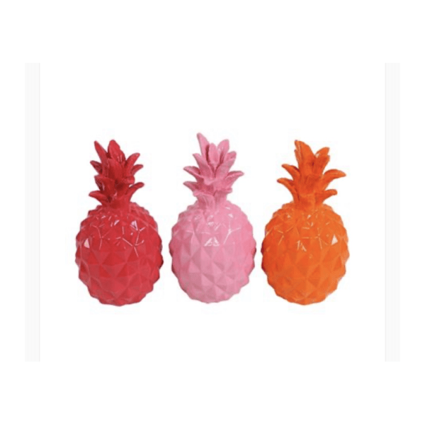 Διακοσμητικό Ανανάς σε 3 Χρώματα