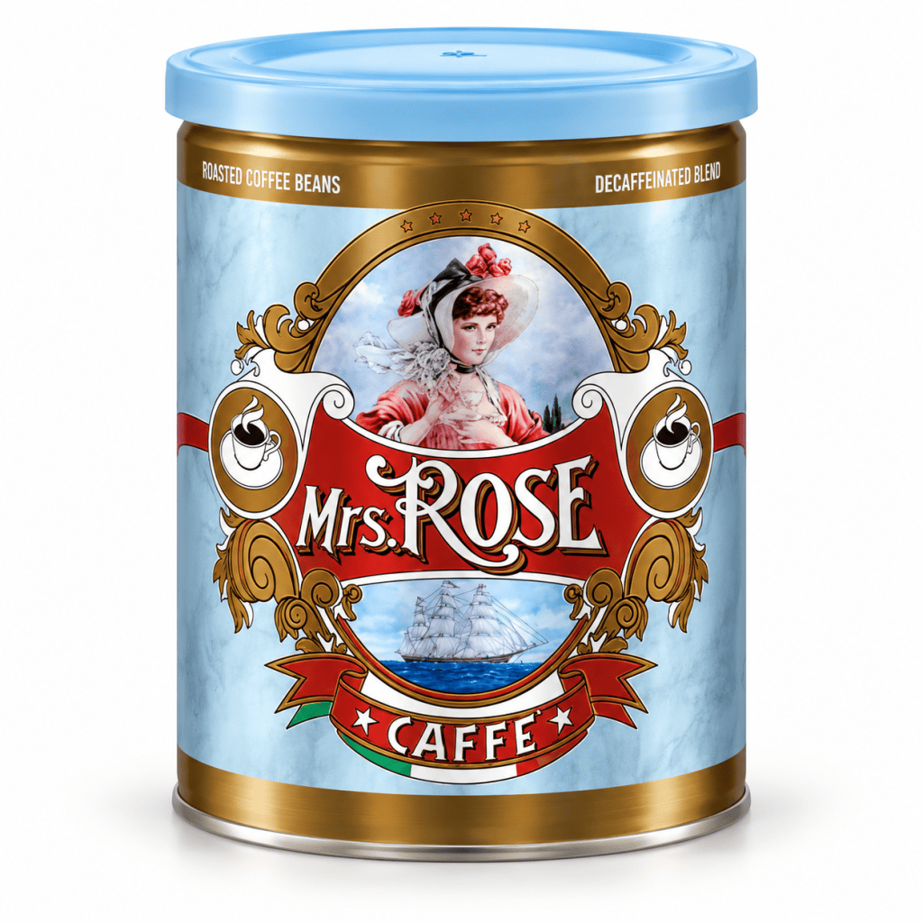 Mrs Rose Espresso Decaf – Ντεκαφεϊνέ Καφές σε Κόκκους 250 g